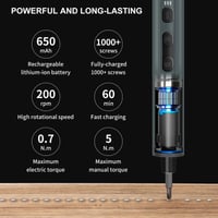 153 in 1 electric screwdriver set