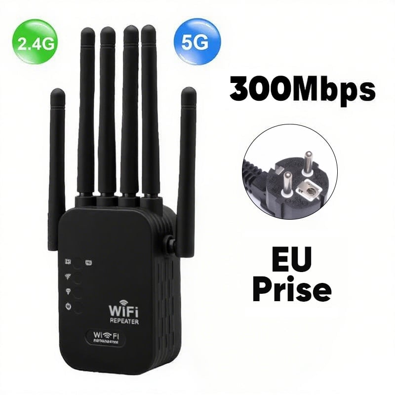 Amplificateur WiFi 6 antennes amélioré 1200 Mbps
