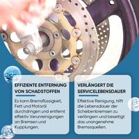 Bremsenscheiben-Reiniger mit Rostlöser & Politur