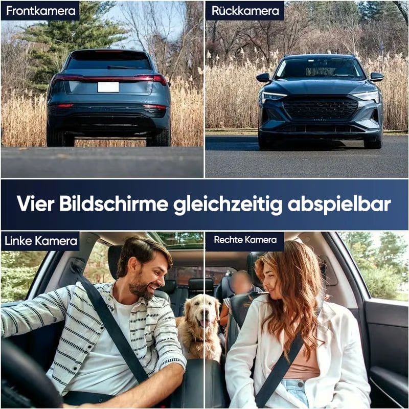 Saker Rundum Auto Dashcam System