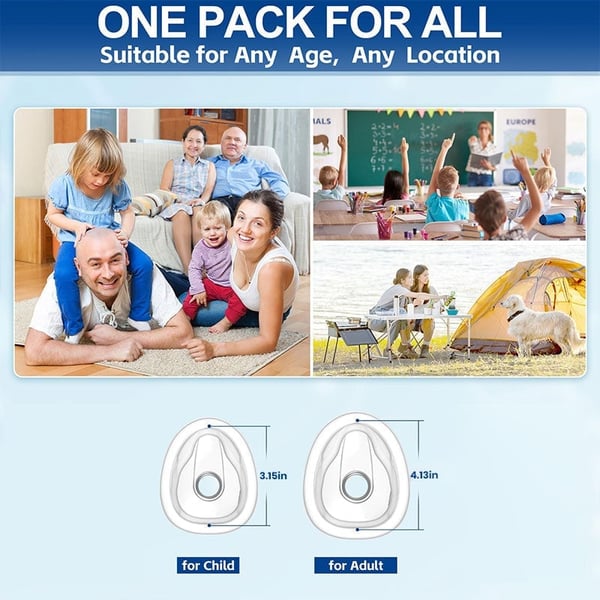 Sakerplus Vital capacity trainer+anti-Choking Device