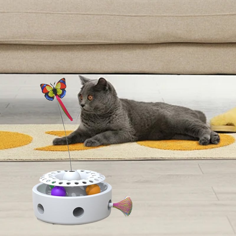 3-in-1 Automatic Interactive Cat Toy