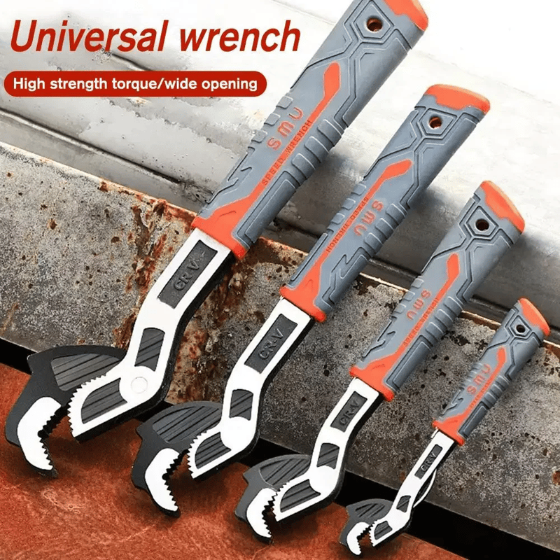 Industrial Grade Multifunctional Self-locking Pipe Wrench Tool