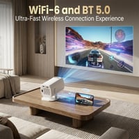 Sakerplus® Smart Rotatable Portable Mini Projector