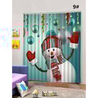 Christmas Window Curtains - 10 patterns