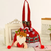 Kerstcadeau Sneeuwpop Doll Bag