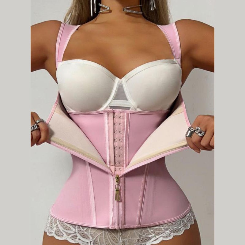 Vintage Shapewear Topp med Glidelås