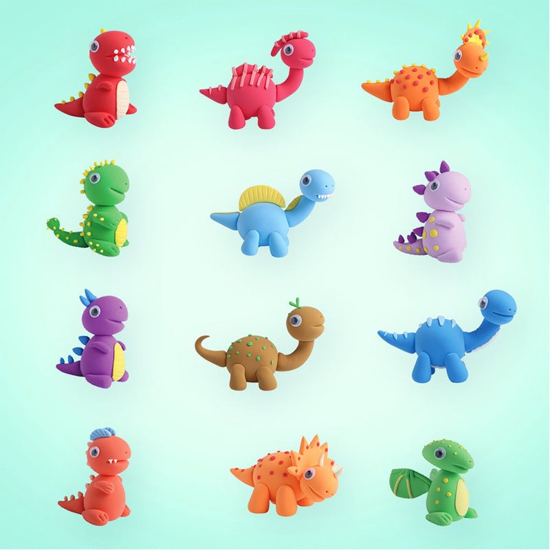 Air Dry Clay Pets Group Modelling Clay Sets for Children