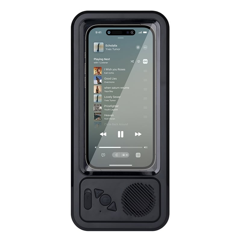 Sakerplus® Waterproof Bluetooth Speaker Phone Holder Box