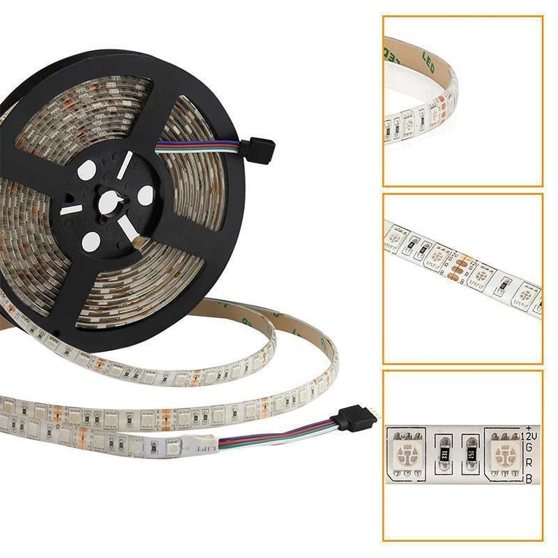Farbwechsel bunte 3528 RGB LED-Lichtstreifen mit Fernbedienung