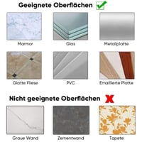 Selbstklebende Nagel-Wandhalterung: Spurlose Schrauben-Haken-Sticker