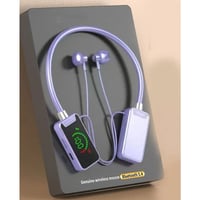 Bluetooth headset med digital display og nakkebøjle