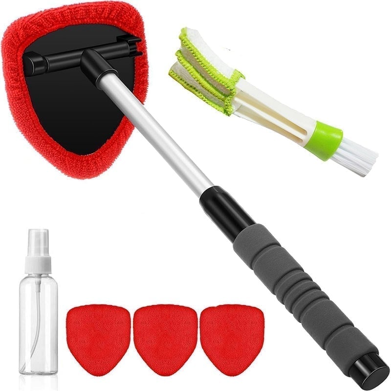 Telescopic Microfiber Glass Car Defroster Brush