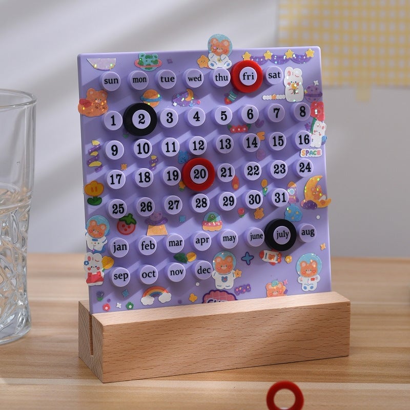 Calendrier Manuel En Boucle DIY