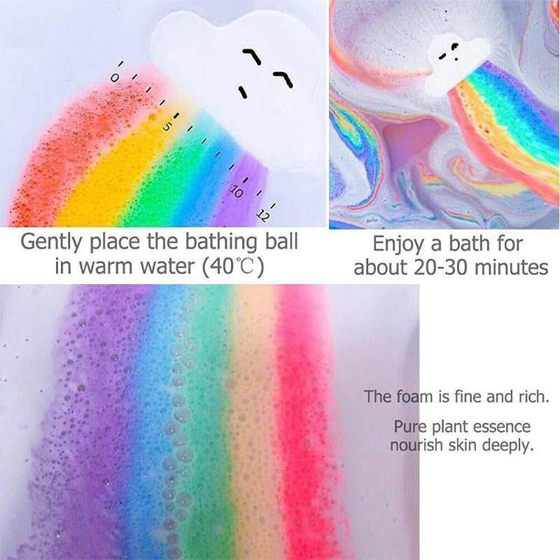 Rainbow Bath Bomb