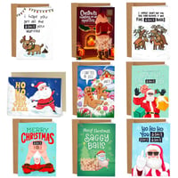 Worst Christmas Cards Set