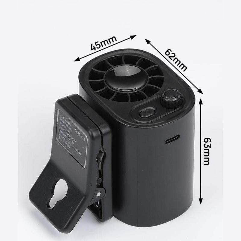 Outdoor clip waist fan