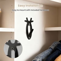 Deer Iron Wall Hook Decor