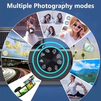64 Million Pixels High-Definition Flip-Screen Digital Camera