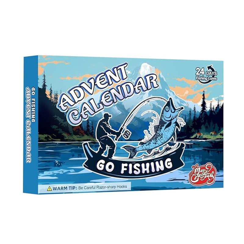 Forhåndssalg>>24 Days Christmas Countdown fiskeutstyrsett