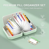 Reusable Travel Medicine Organizer