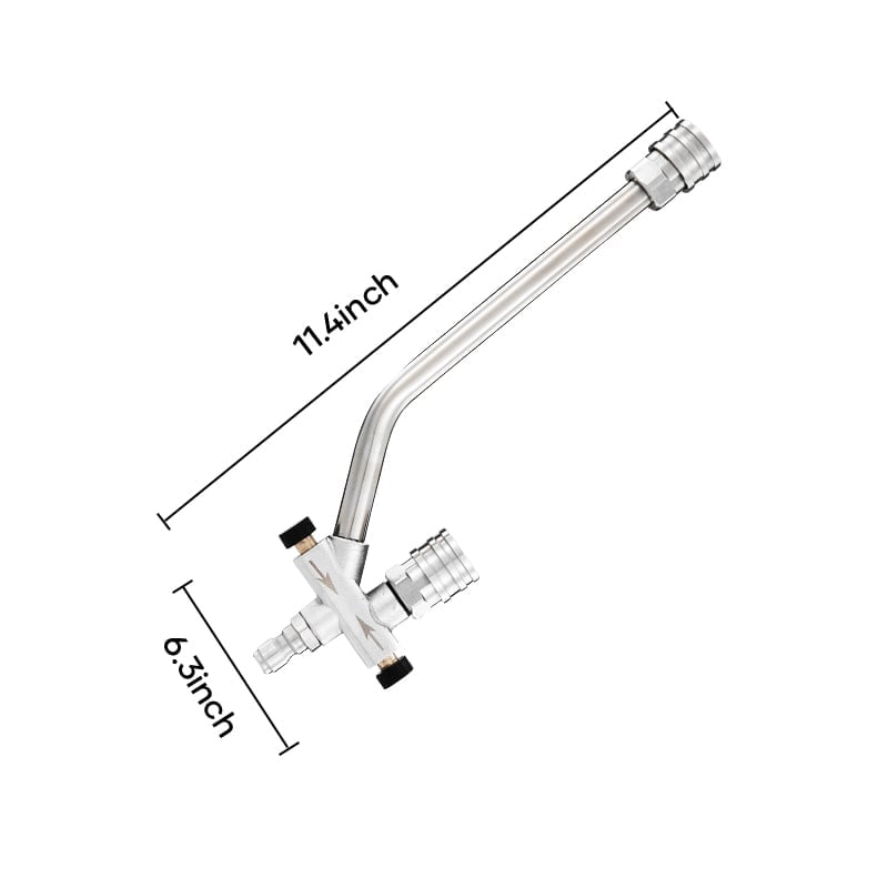 Améliorez votre expérience de lavage de voiture - Accessoire à double connecteur pour canon à mousse