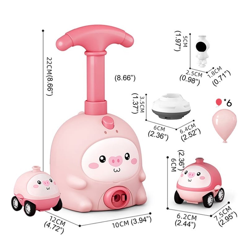 Air-Powered Car Toy