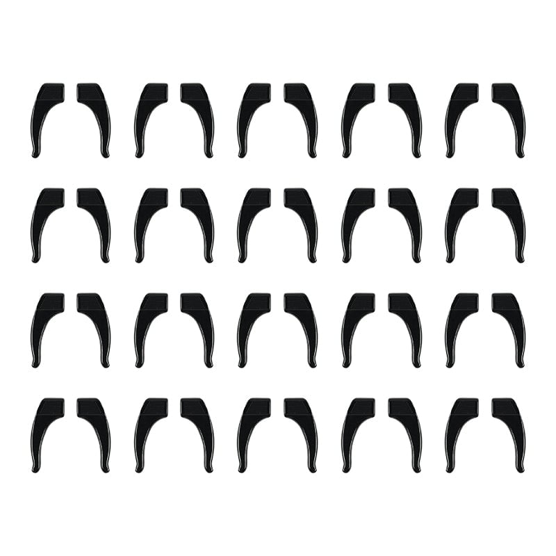 20 Paare,Schwarz