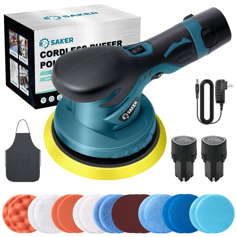 SAKER® Cordless Car Buffer Polisher