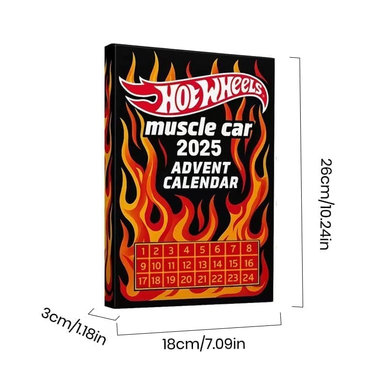 NASA Christmas Tree Decorations Hot Wheels Muscle Car Blind Box