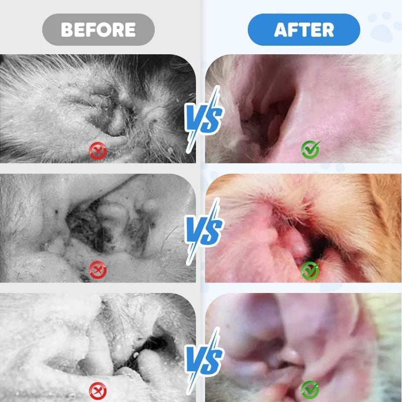 Pet Ear Cleaning Liquid (For Cats & Dogs)