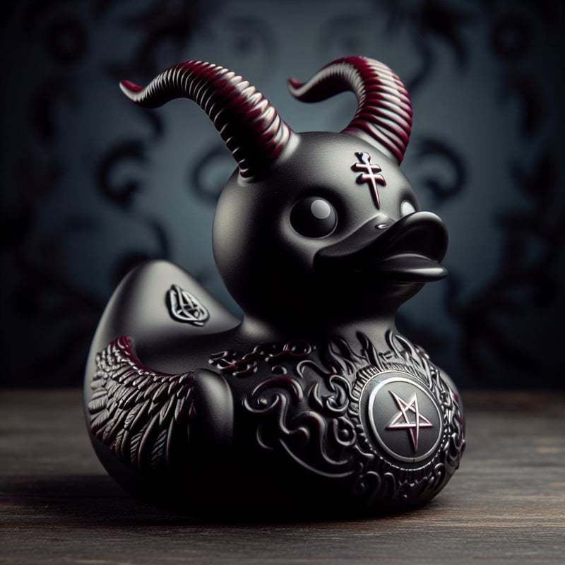Satanisk punk and-pynt