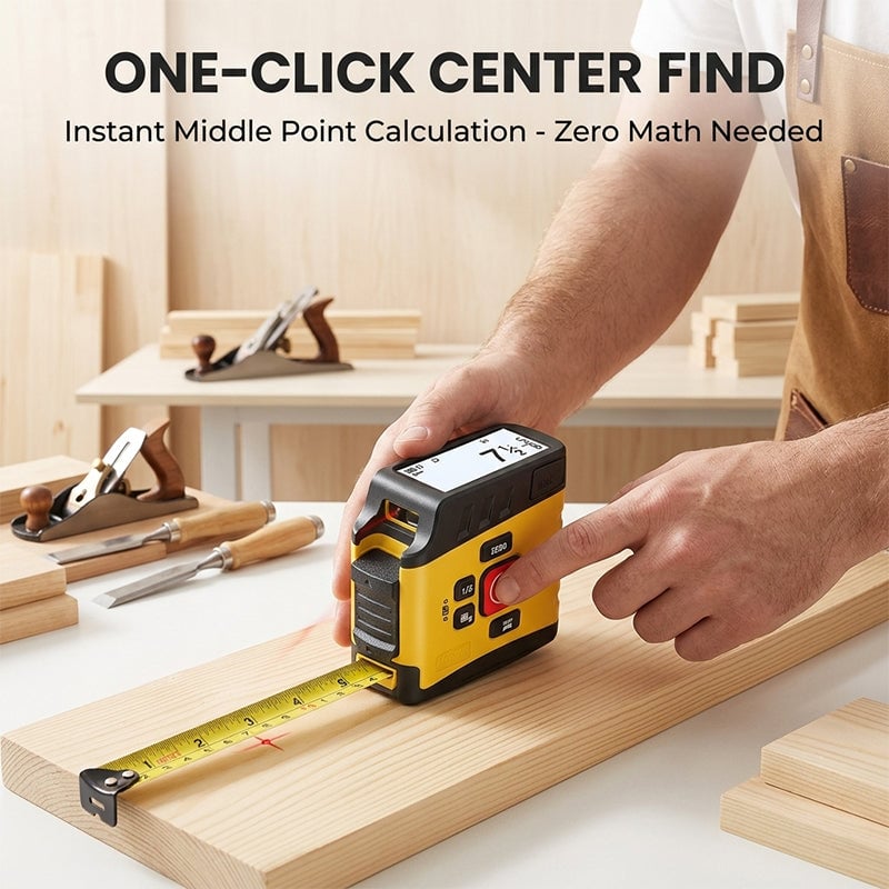 Sakerplus® Digital Laser Tape Measure Tool