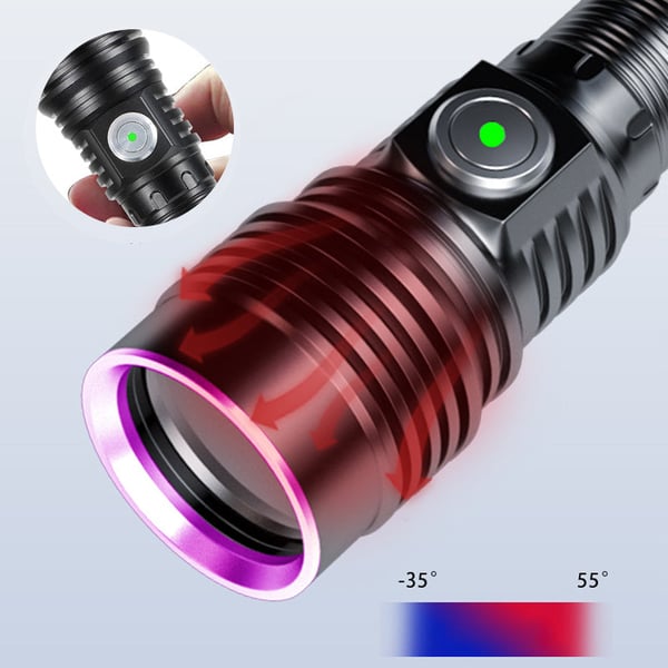 High-power Multi-functional Tracking Flashlight