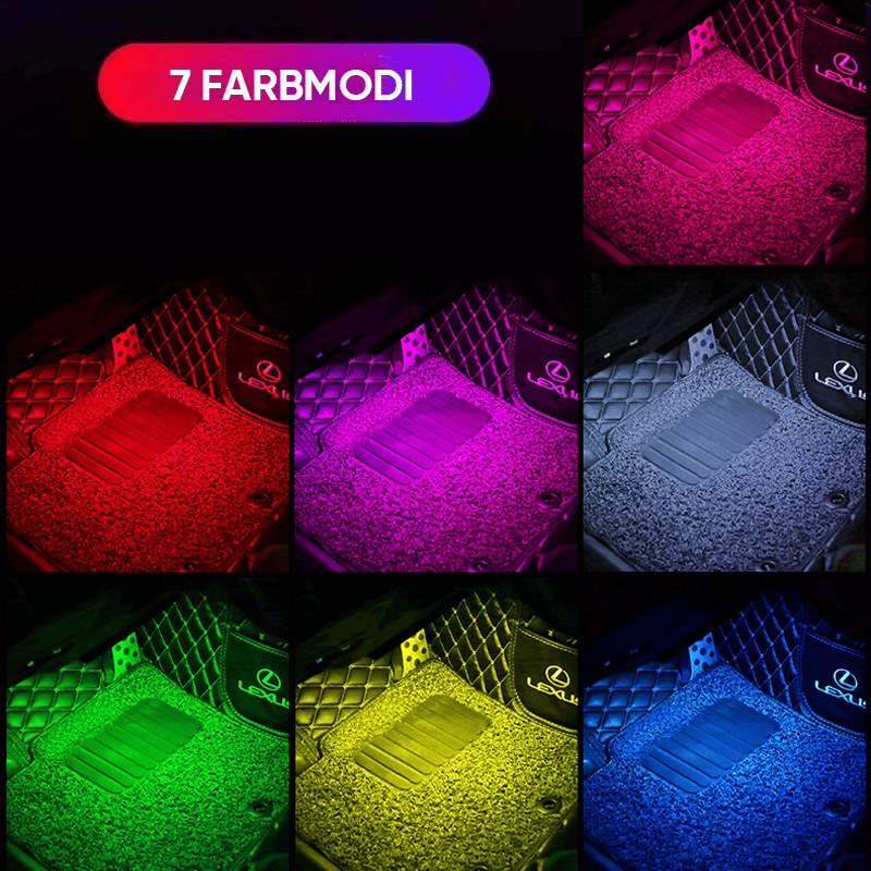 LED-Umgebungslicht zum kabellosen Laden(2 Stück)