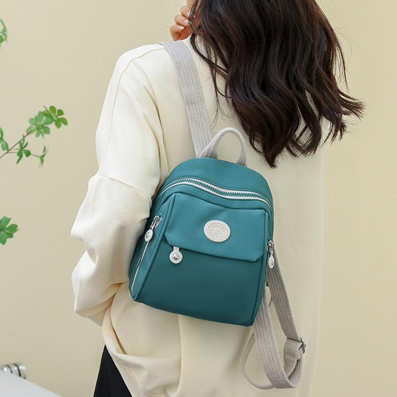 Lässiger wasserdichter Nylonrucksack mit großer Kapazität