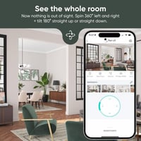 360 Degree Motion Tracking Color Night Vision Security Camera