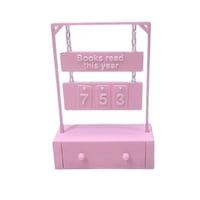 Hanging Book Counter With Numbers