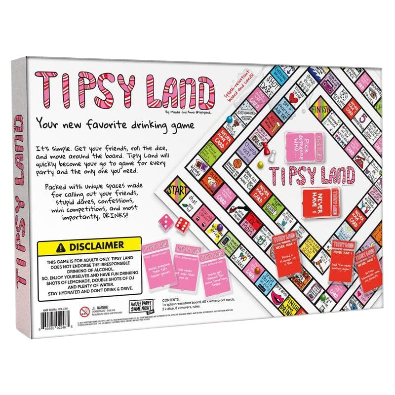 Party-Brettspiel – Lustiges Trinkspiel für Freunde