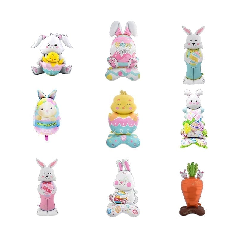 3D Easter Foil Balloon Garden Decoration