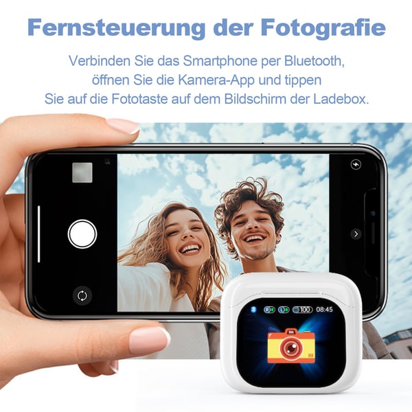 AI SmartScreen Übersetzer-Ohrhörer