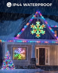 Smart Led Snowflake Christmas Lights