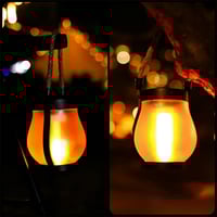 Hanfseil-Solarlichter