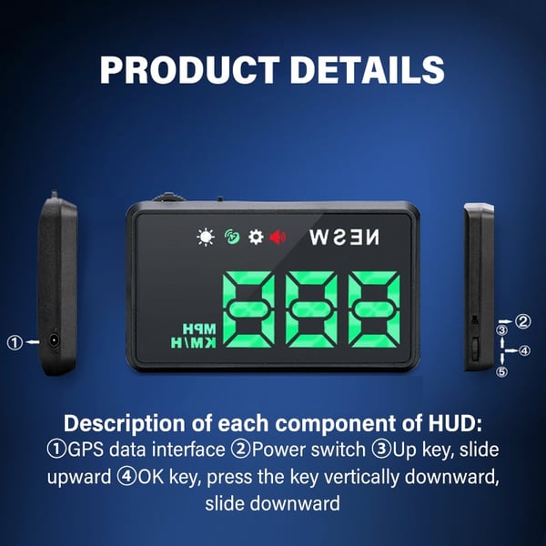 Car Universal HUD Head-Up Display