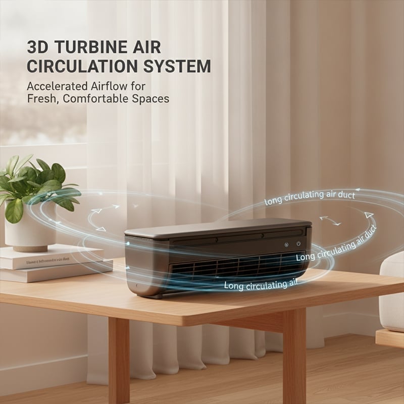 Portable Wireless Wall Mounted Air Conditioner