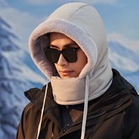 Chapeau à Oreillettes en Peluche pour Hommes et Femmes