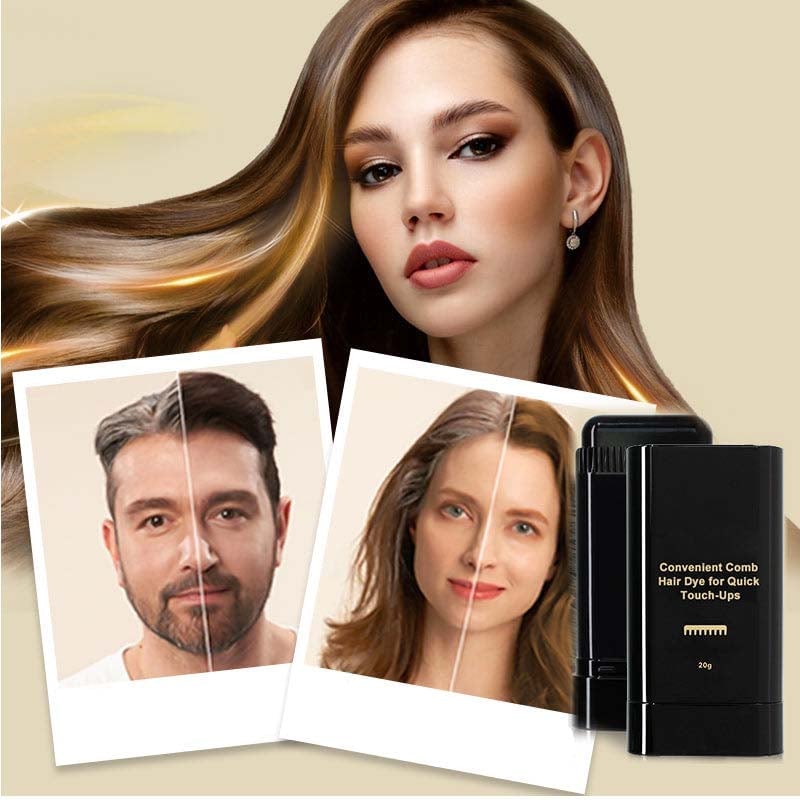 Safe and Convenient Comb Hair Dye