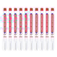 Lange Nasenmarkierungen