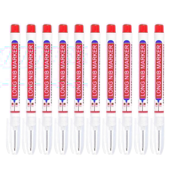 Lange Nasenmarkierungen