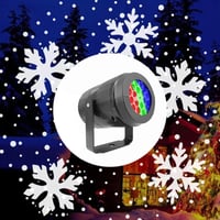 Lampe de projection de motifs de Noël